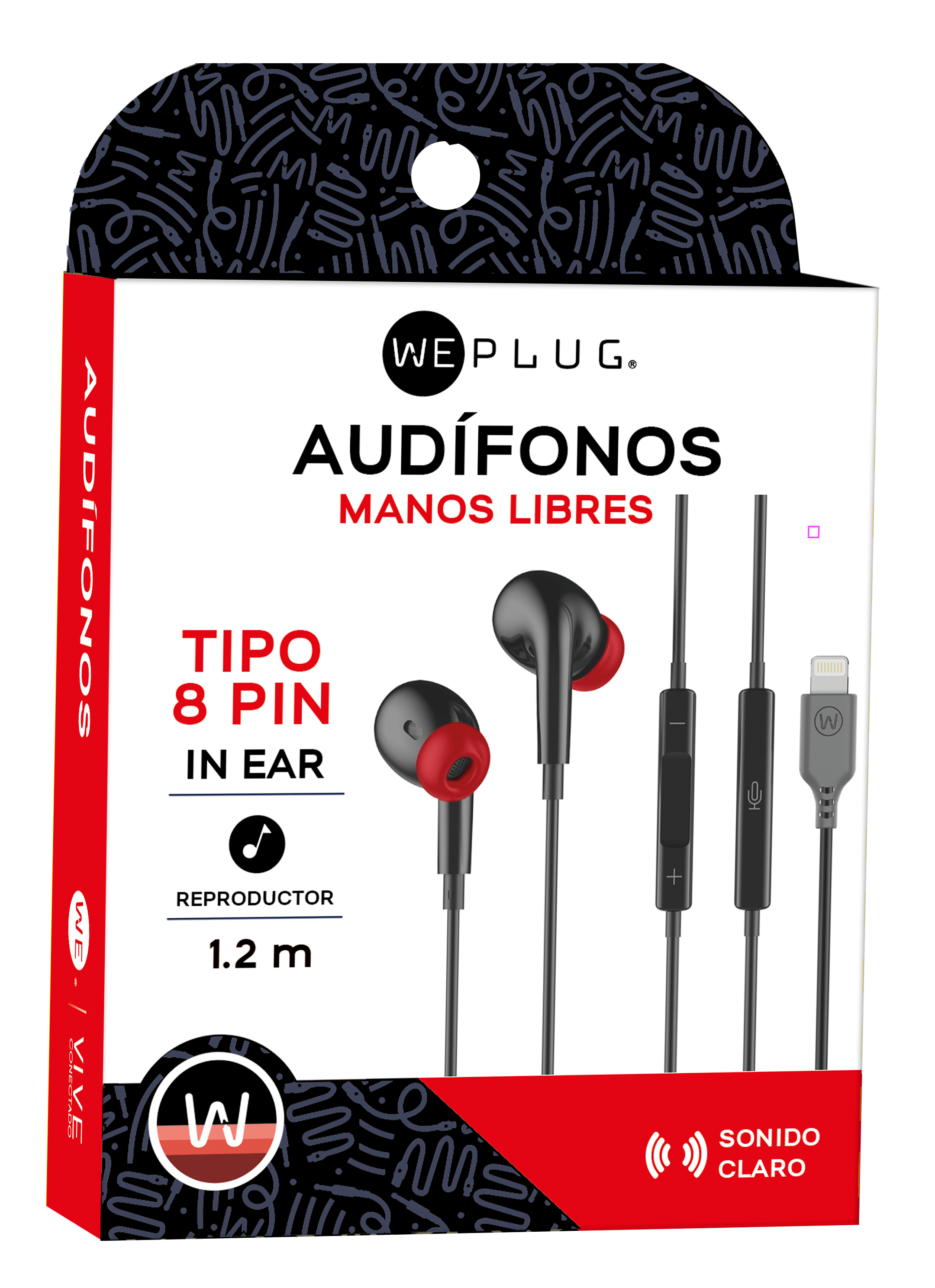 Audífono 8PIN